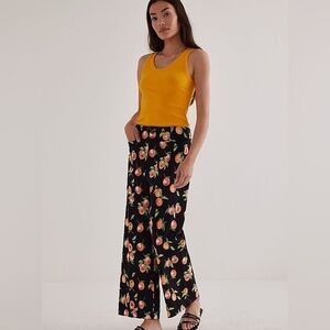 Maeve Colette pants, peach print